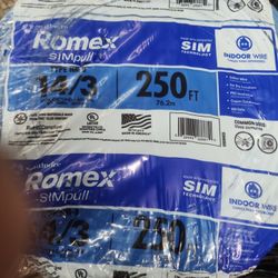 Romex 14/3, 250ft Roll 