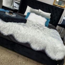 Cali King Size Frame Mattresss Included