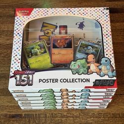 Pokémon Scarlet & Violet—151 Poster Collection box.