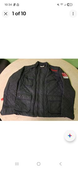 Lot-359-Superdry 500 Motorcycles Size Medium Nice Jacket
