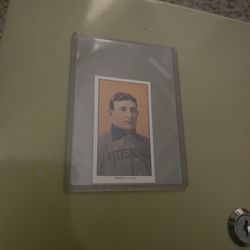 Honus Wagner Baseball Card Reprint