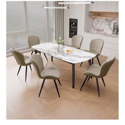 Modern Dining Room Chairs. Set Of 6