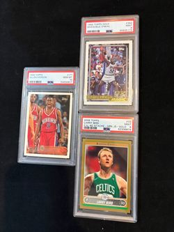 3 SLABS IVERSON, BIRD, SHAQUILLE ONEAL