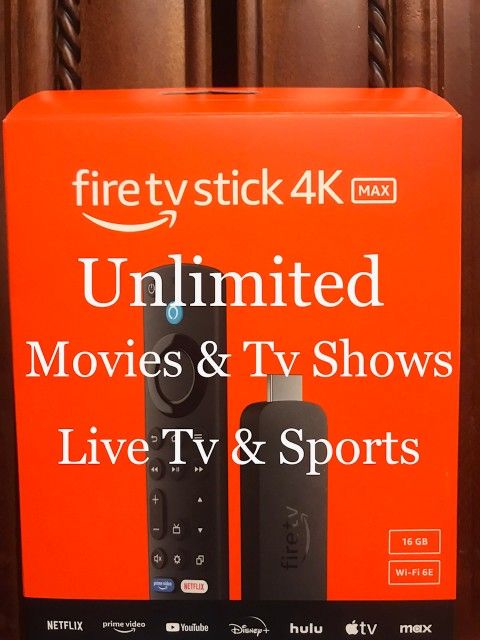 Android Fire Device Tv 4k Max Stick 16gb