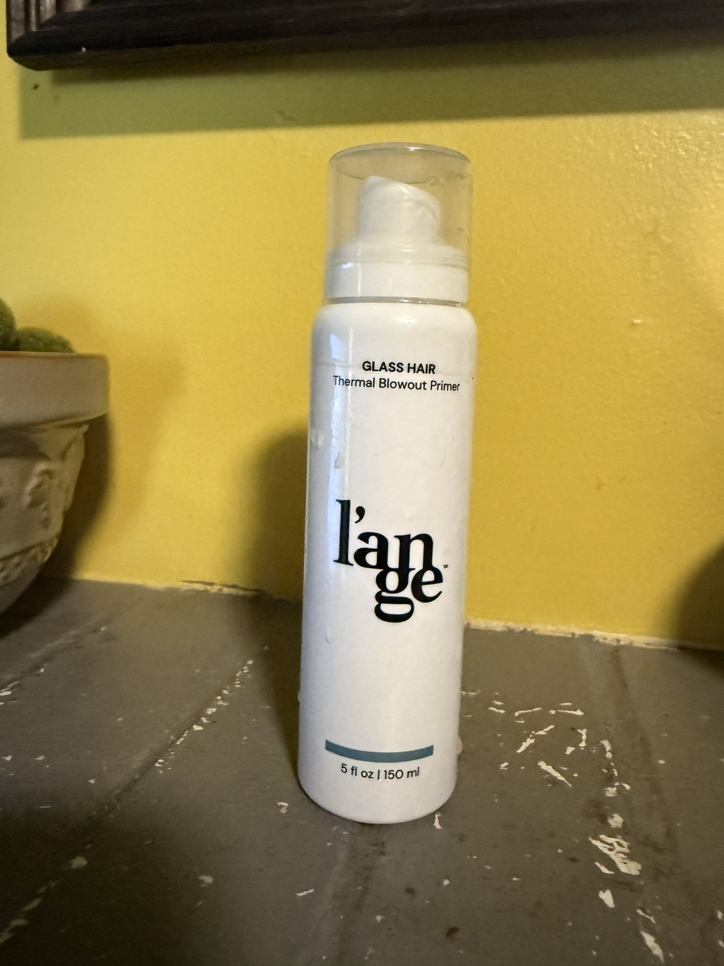 New, Factory Sealed GLASS Anti-Frizz Thermal Protectant Blowout Spray From L’ANGE