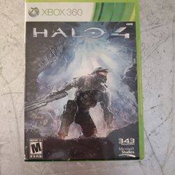 Halo 4 Xbox 360 video game system.
