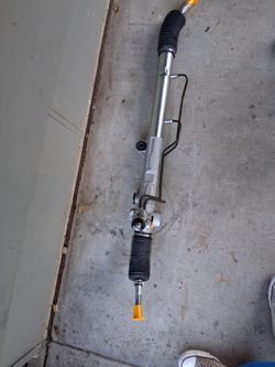 This is a new hydraulic power steering rack and pinion assembly, TOYOTA