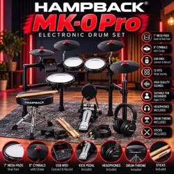 Hampback MK-0 Pro Electronic Drum Set