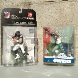 McFarlane's Sports Picks NFL Players - Owens & Rivers