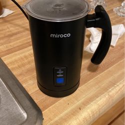 Miroco Milk Frother Stainless Milk Steamer