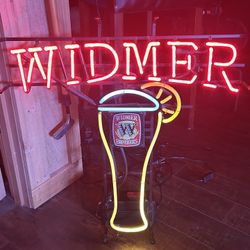 Widmer Brothers Neon Beer Sign