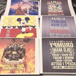 Sublimation Prints Pack Of 10 #6