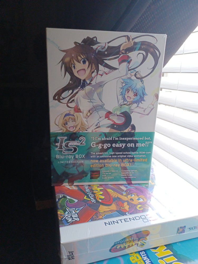 Infinite Stratos Anime Collectors Edition Blu Ray 