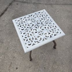 Vintage Painted Metal Table
