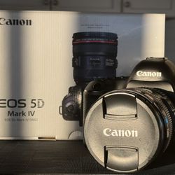 Canon 5D Mark IV + 24-105mm L Lens | Full Frame | Great Condition | Extras