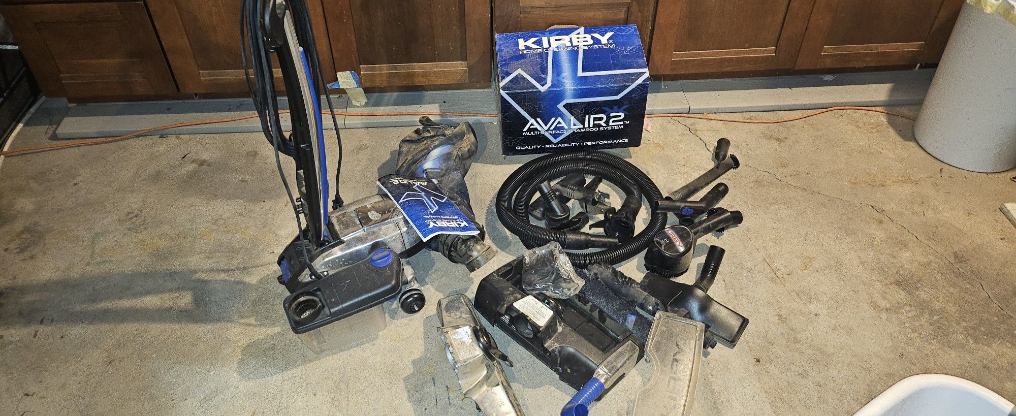 Floor Vacuum & Shampoo System