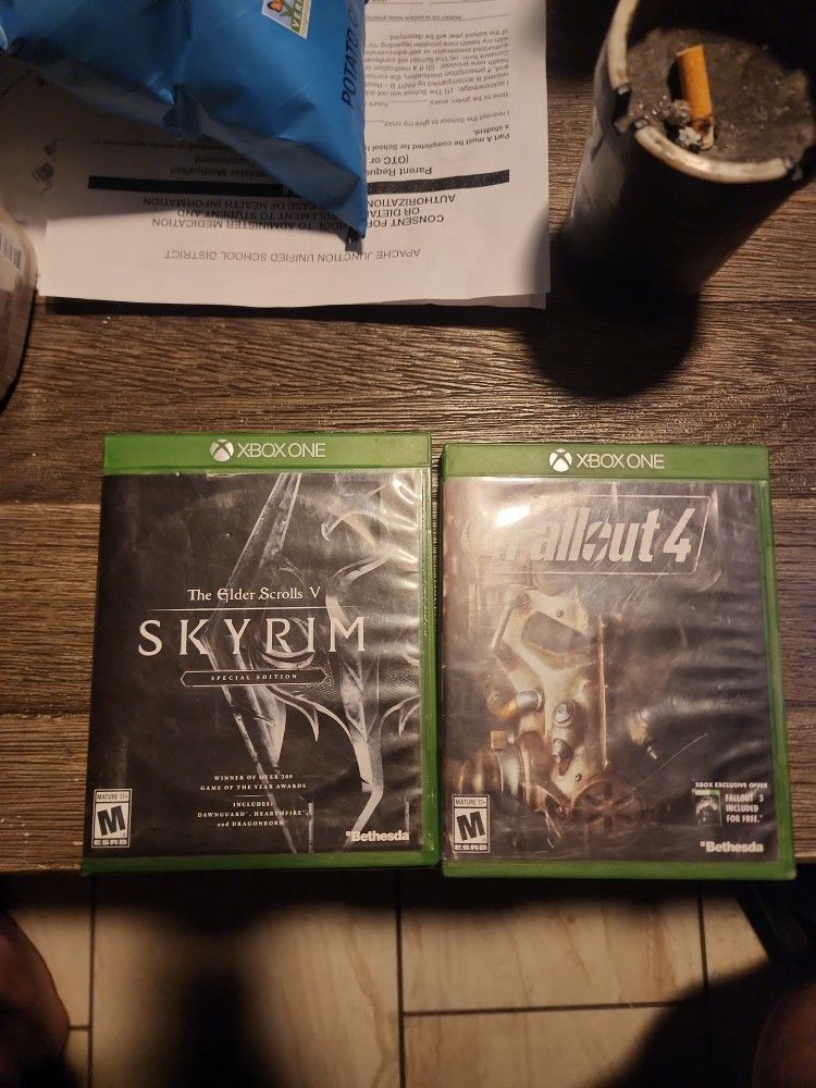 Fallout 4 And Skyrim Special Edition