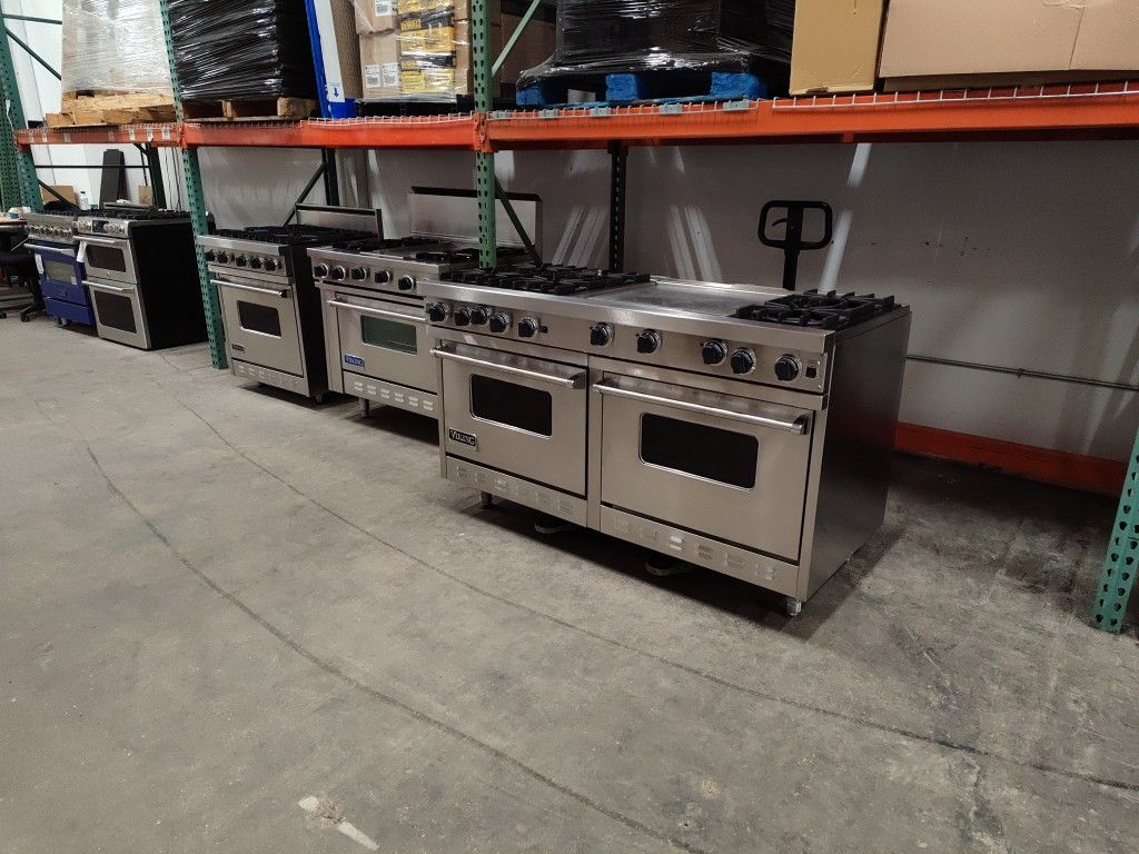 Viking Commercial Gas Range Stoves