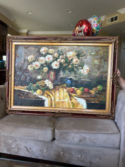 Canvas painting