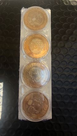 Mexico 2026 FIFA World Cup 20 Pesos Commemorative Coin Set of 4 UNC Sealed