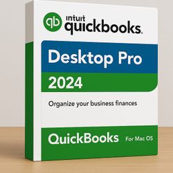 QuickBooks Desktop Pro 2024 for Mac OS , Lifetime 