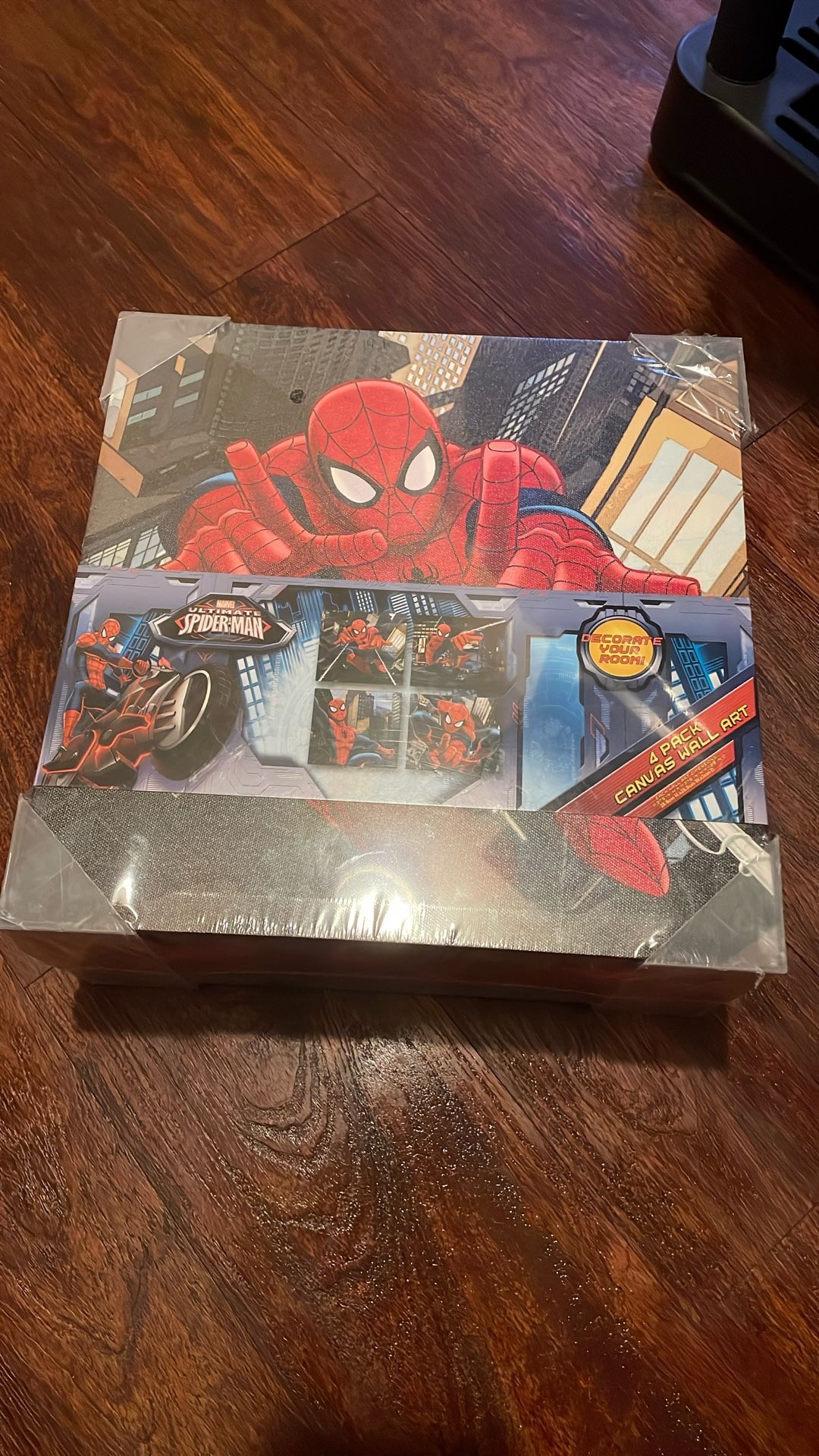 Spider-Man Canvas 4 Pack