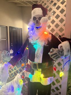 Santa Skeleton 