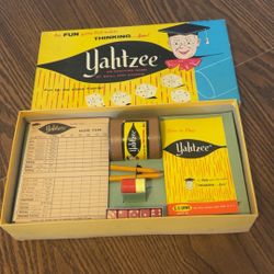 Yahtzee Board Game 1956