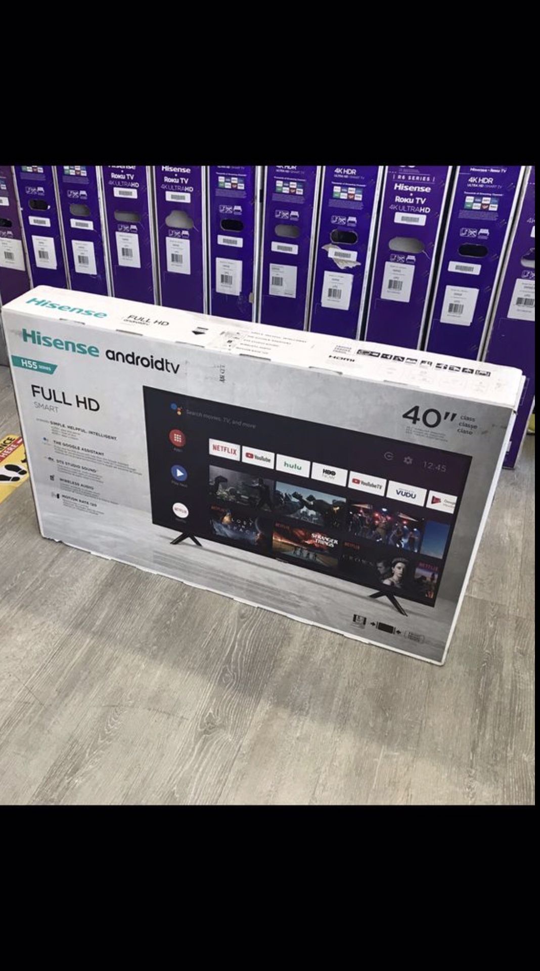 40 INCH HISENSE FULL HD ANDROID SMART TV 📺