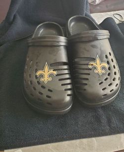 Saints Croc style Clogs 13/14