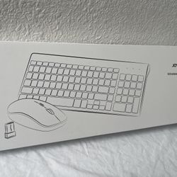 Wireless Keyboard and Mouse.