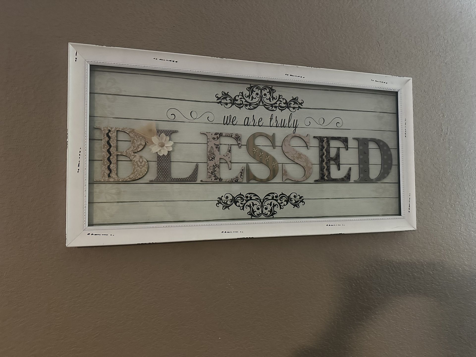 We are Truly Blessed Wall Art
