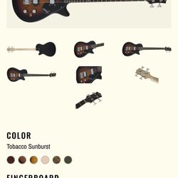 G2220 ELECTROMATIC® JUNIOR JET™ BASS II SHORT-SCALE