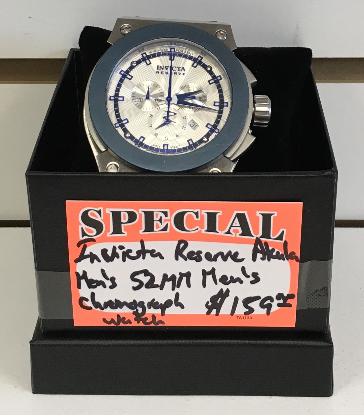 Invicta Reserve Akula 52mm Men's Chronograph Watch