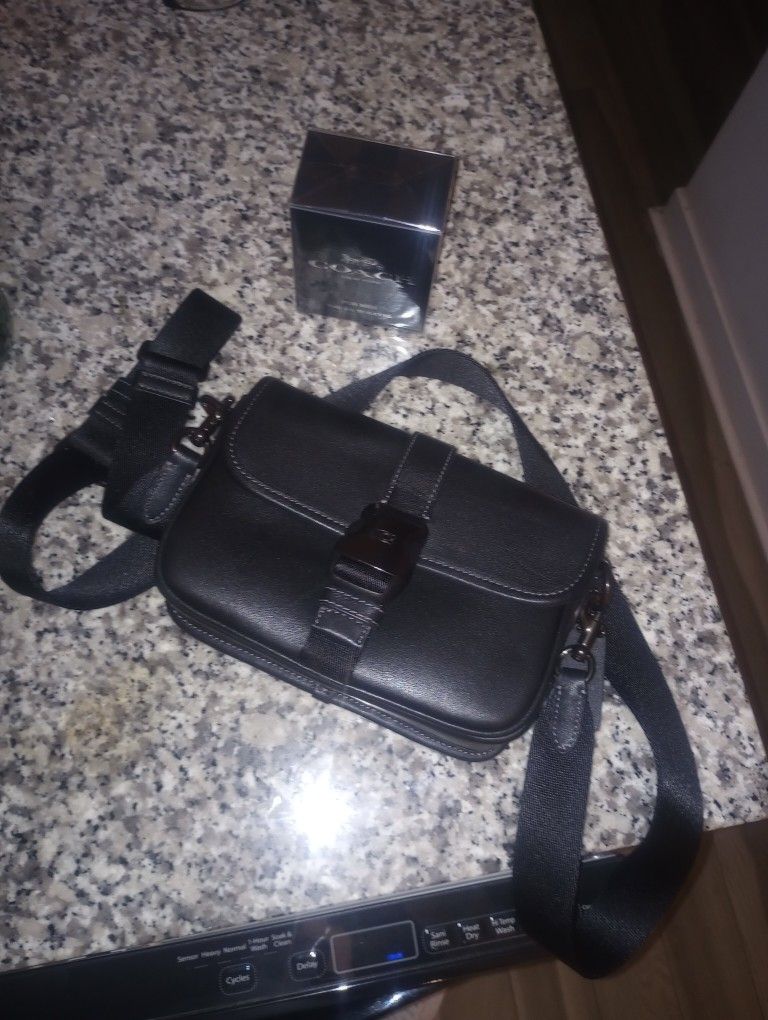 Coach Cross Bag And Cologne 