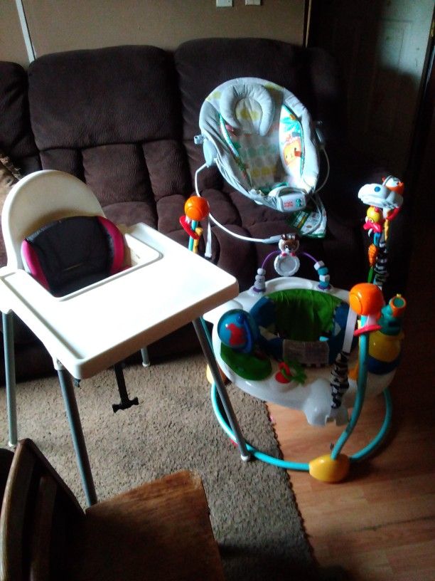 Baby High Chair,Walker,Baby Bouncer