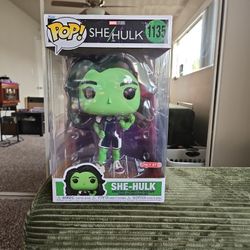 Funko Pop! Marvel Studios She-Hulk vinyl figure, numbered 1135. 