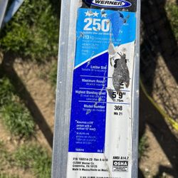 8 foot aluminum ladder