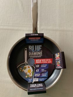 New Technology Stainless Steel & Ceramic Skillet