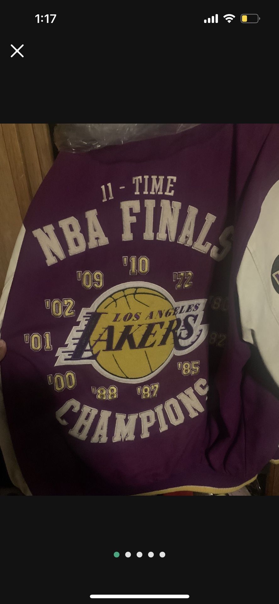 Lakers Varsity Jacket 11-time Championship