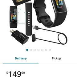 Have A New Fitbit Chatge 5 In Box Not Used Just Setup And Accessories 