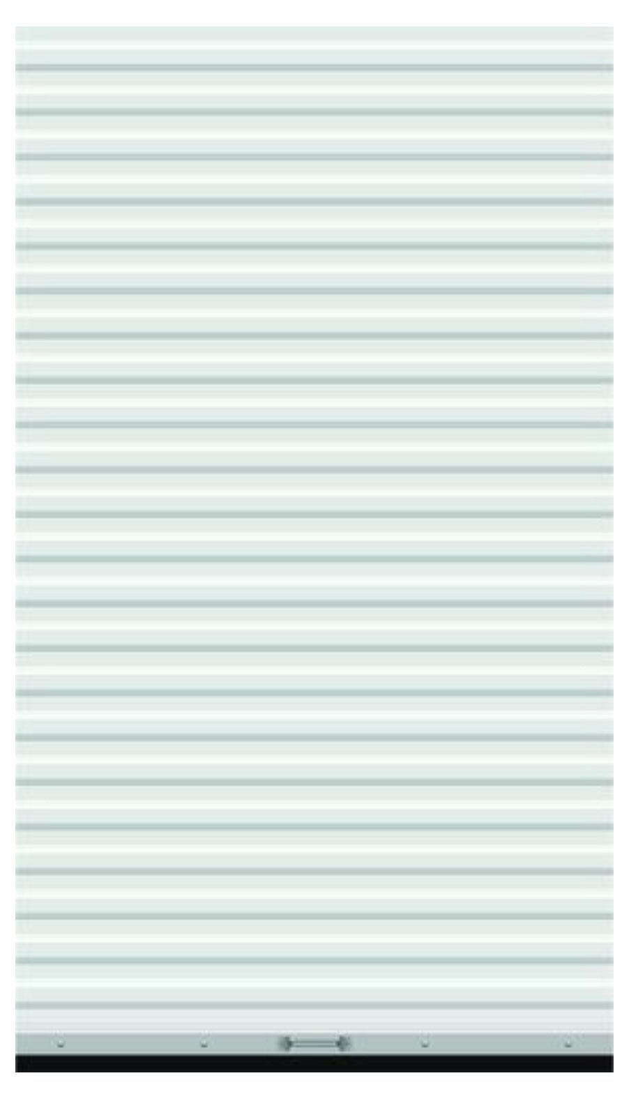 New 4’x7’ Ideal Model 200M Roll-Up Door, White