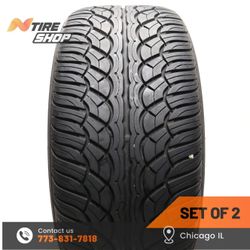 Set of 2 Used  9.5/32    295/45R20  114V  Yokohama  Parada Spec-X PA02