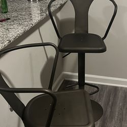 Bronze Stools (set Of 2)