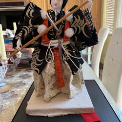Japanese geisha doll