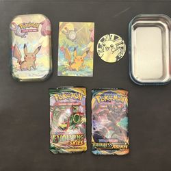 Pokemon Kanto Friends Pikachu Tin
