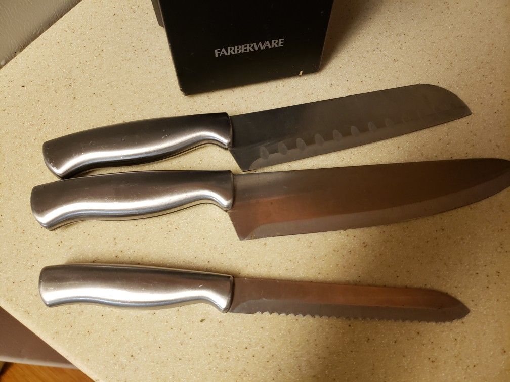 farberware knives set