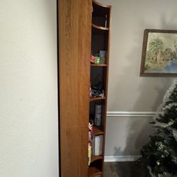 Solid Wood Corner Shelf