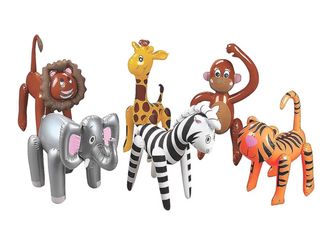 Inflatable Animals Safari Jungle