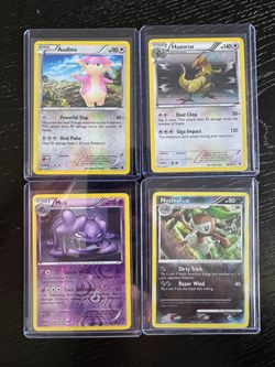 Pokémon TCG Card Lot of 4